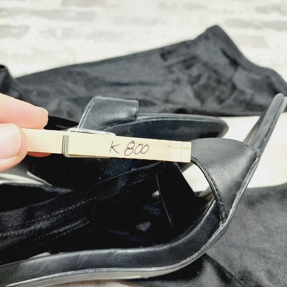 NEW Mackin J Satin Thigh High‎ Stocking Stiletto Black Over The Knee Boots K800 - Picture 13 of 13